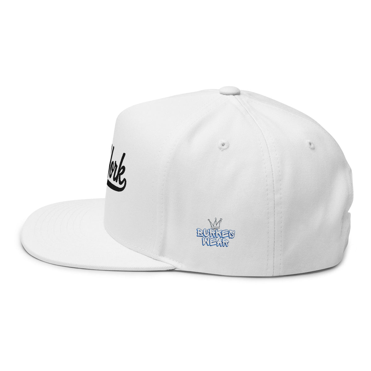 New York Flat Bill Cap (Embroidery)
