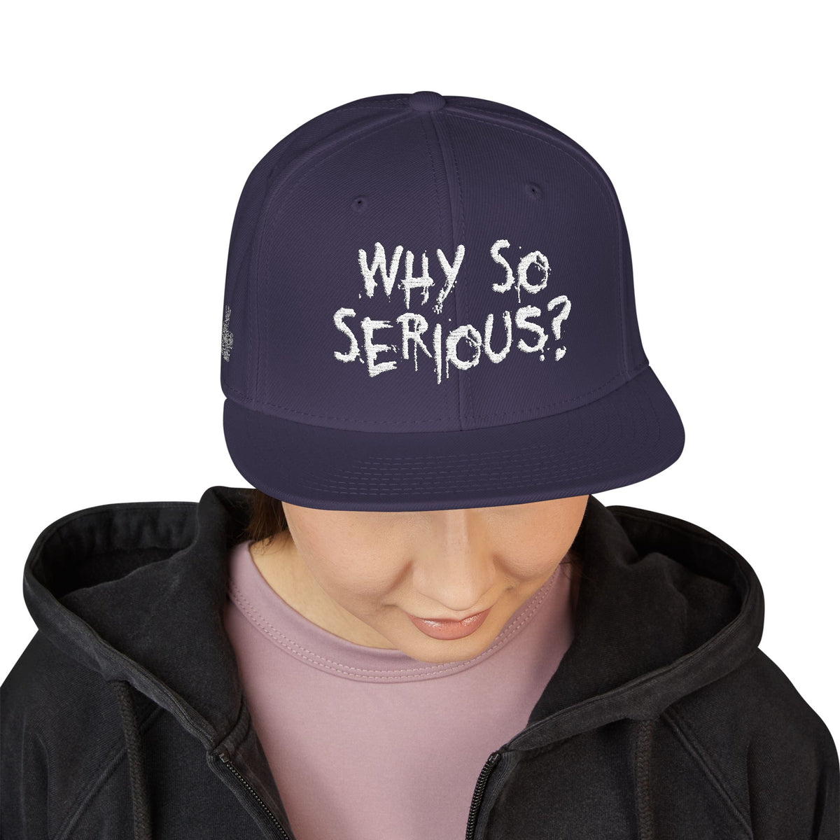 Snapback why so serious? (Embroidery)