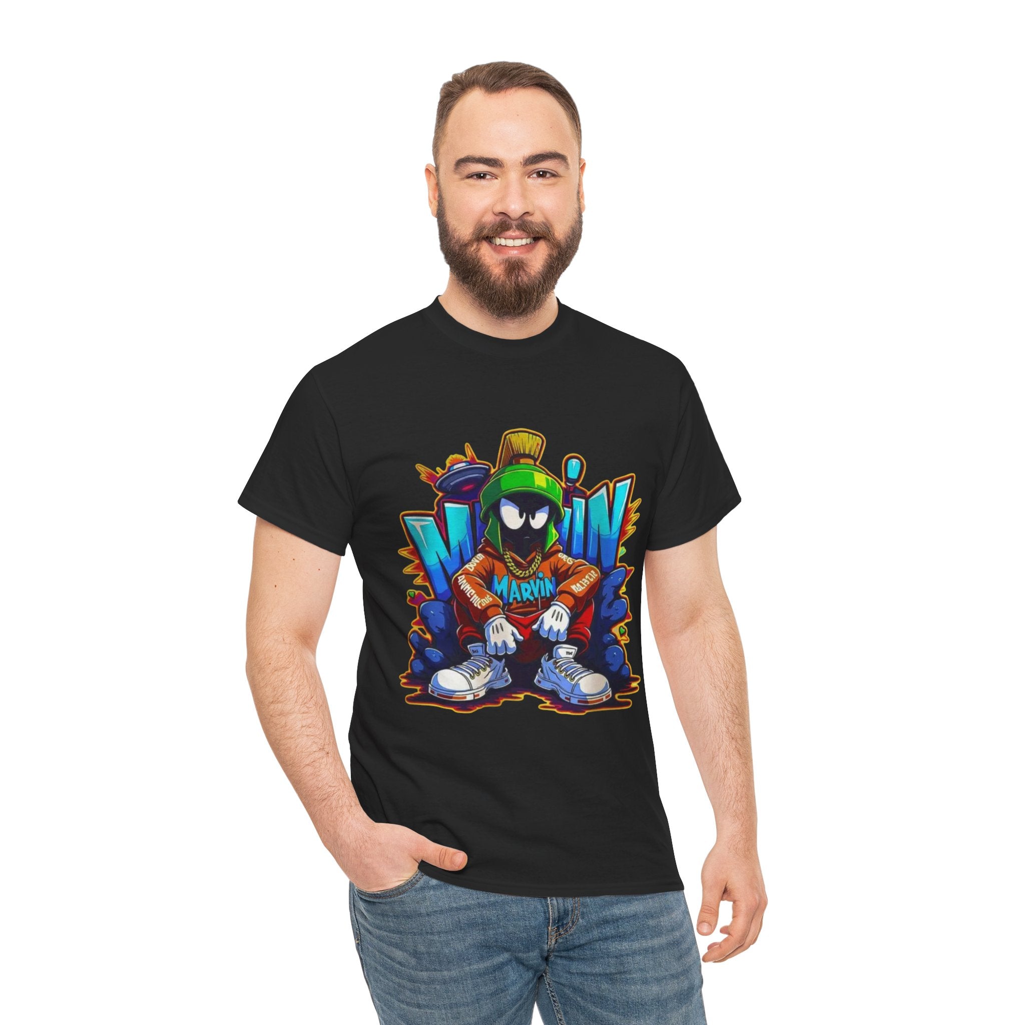 Unisex street wear Heavy Cotton Tee