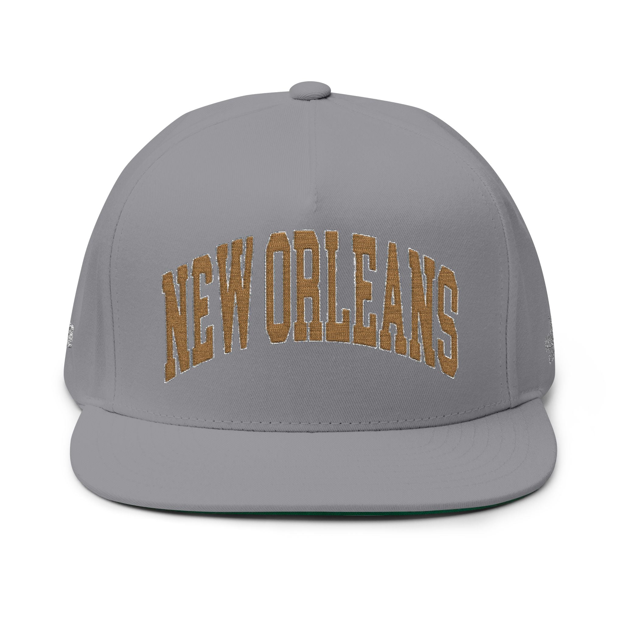 New Orleans  Flat Bill Cap (Embroidery)