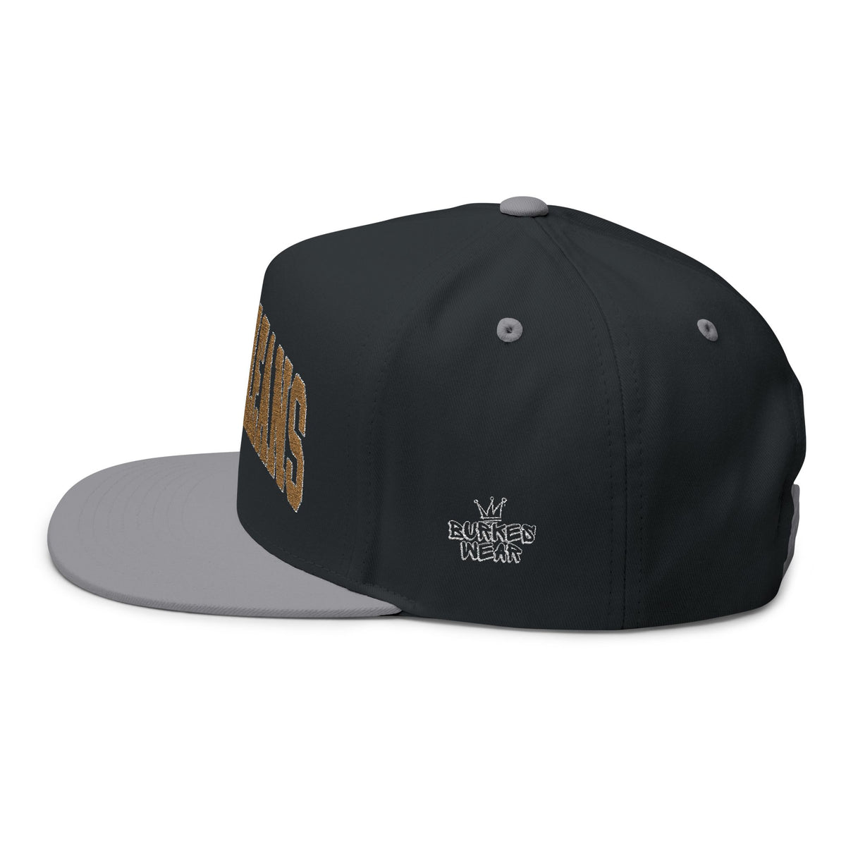 New Orleans  Flat Bill Cap (Embroidery)