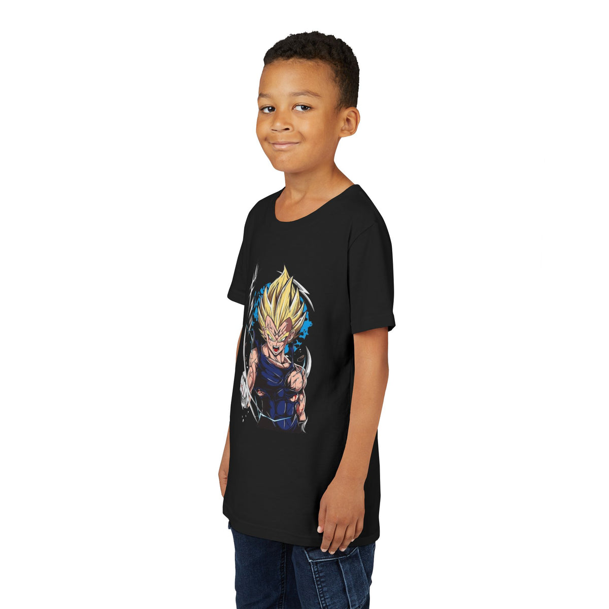 Vegeta Youth Short Sleeve Tee