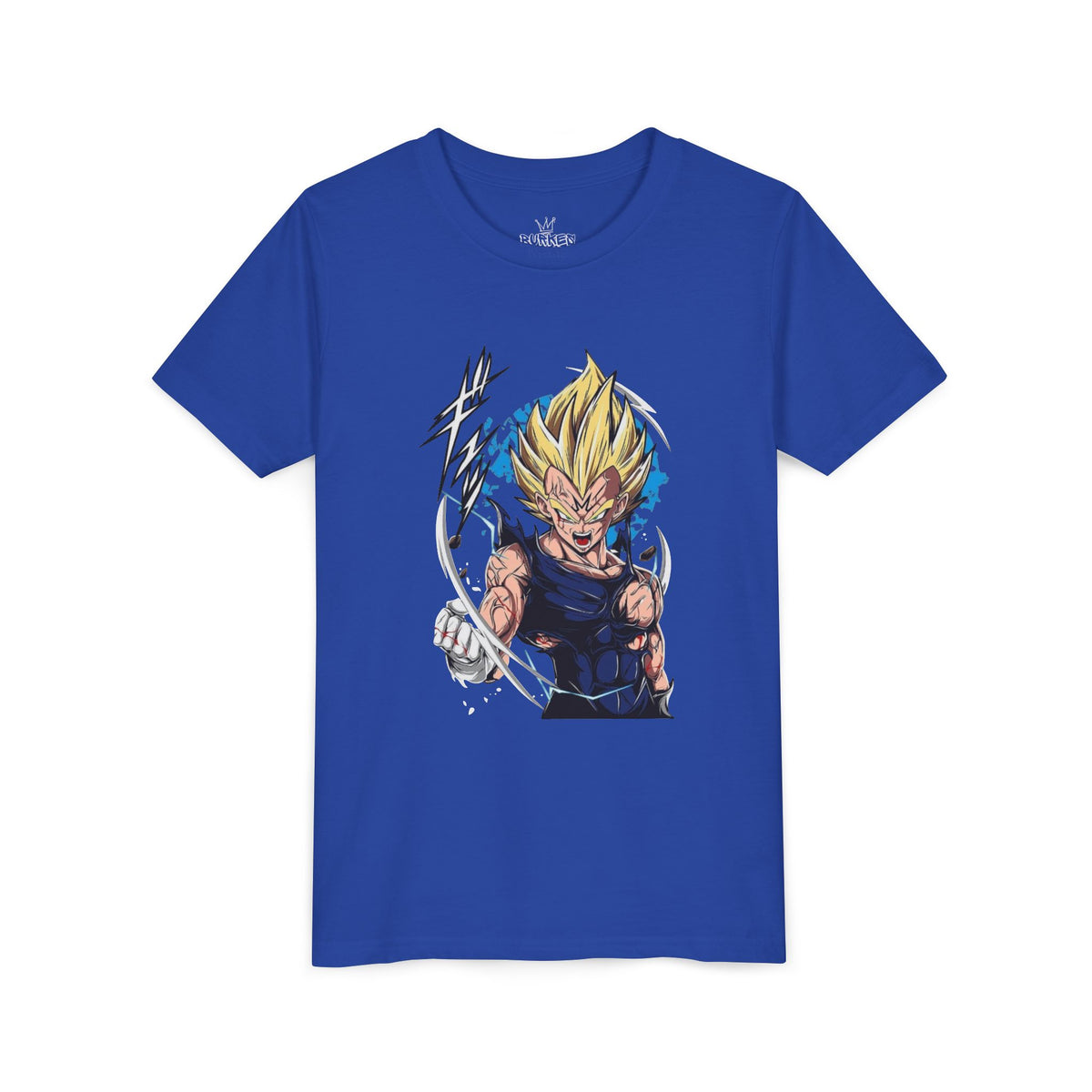 Vegeta Youth Short Sleeve Tee