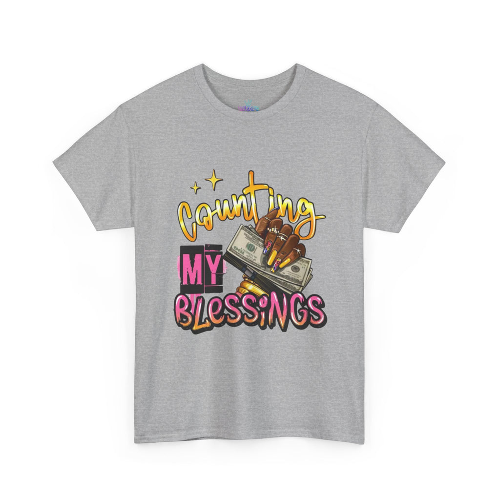 Counting my blessings Heavy Cotton Tee