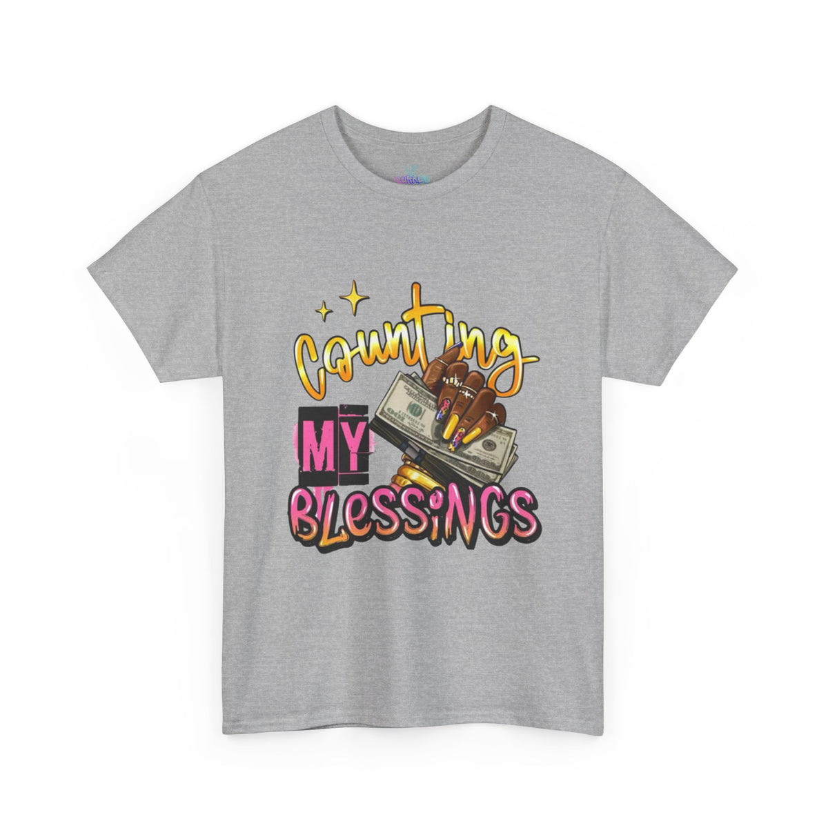 Counting my blessings Heavy Cotton Tee