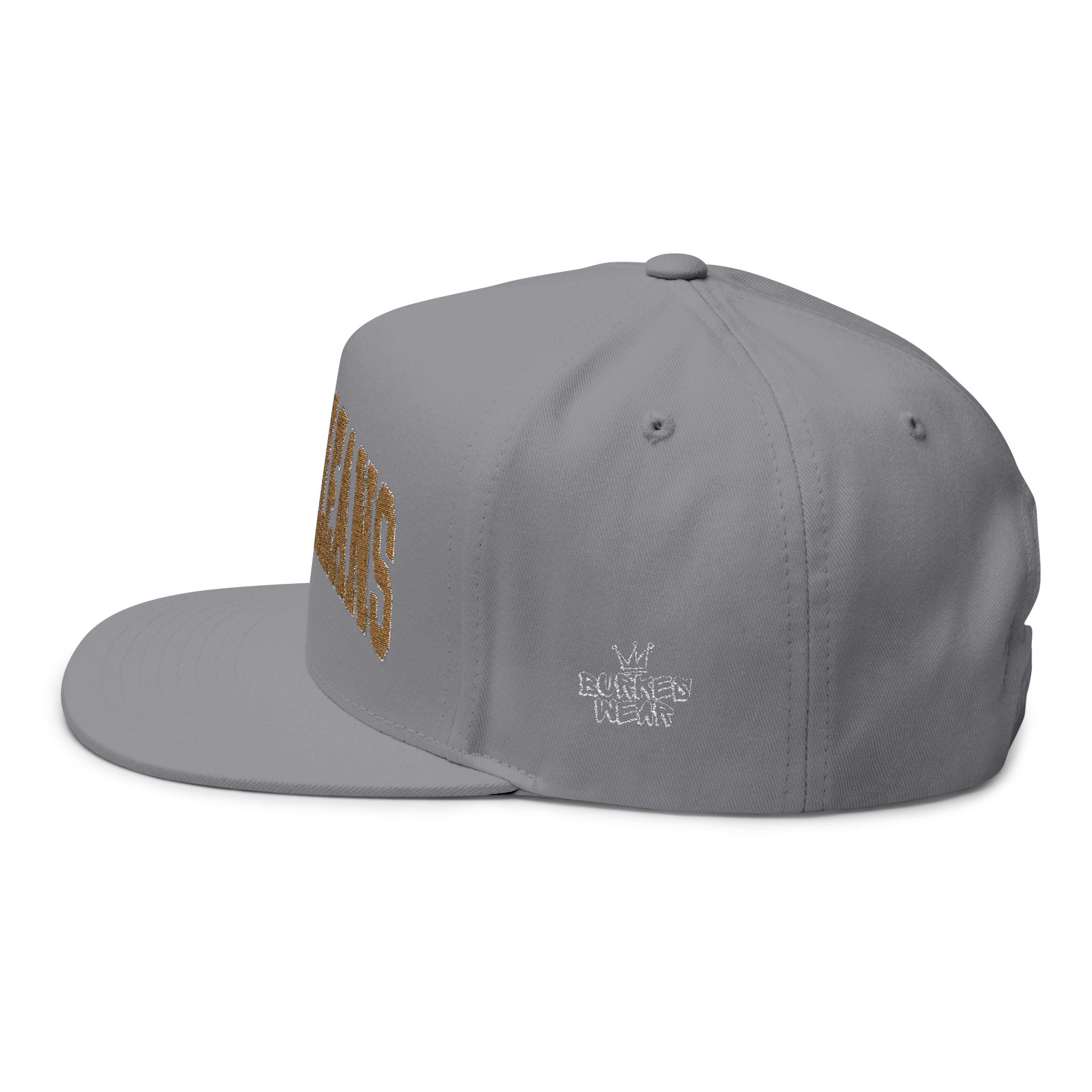 New Orleans  Flat Bill Cap (Embroidery)