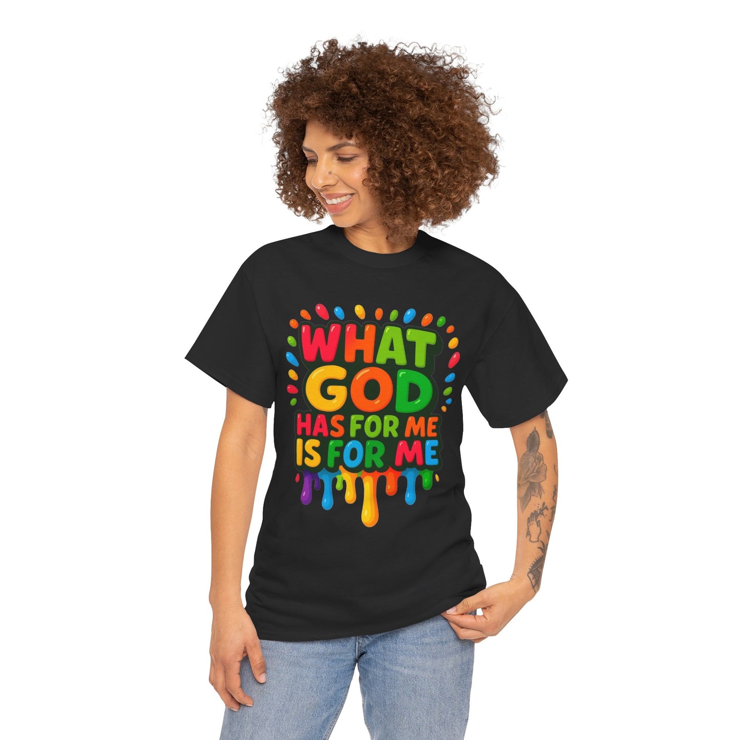 Unisex what god Cotton Tee