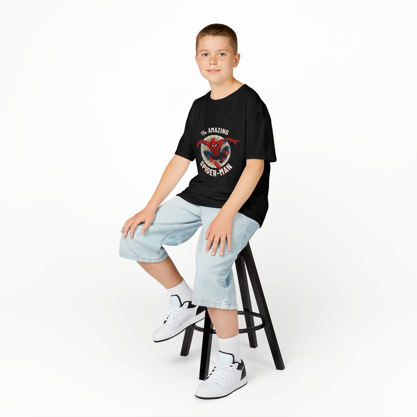 Kids unisex Spider-Man Heavy Cotton Tee