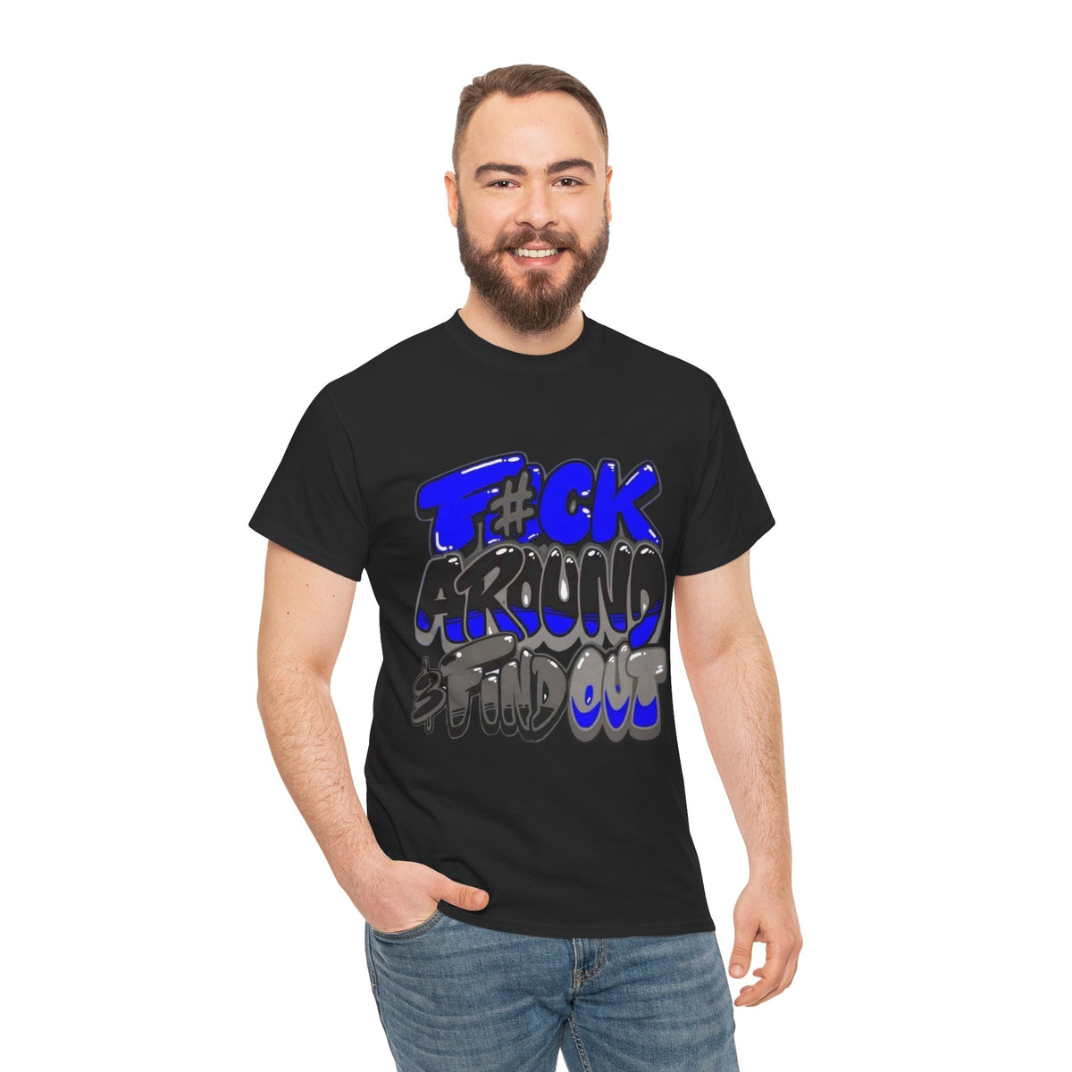 Unisex Fu*k around and Tee