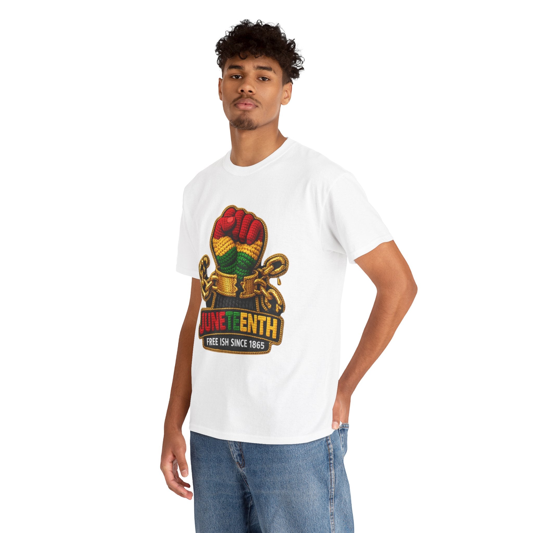 Unisex Juneteenth Heavy Cotton Tee