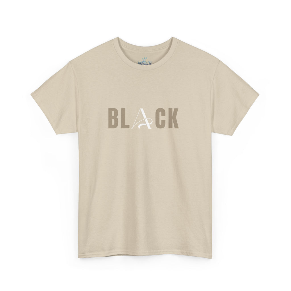 Unisex Black Heavy Cotton Tee