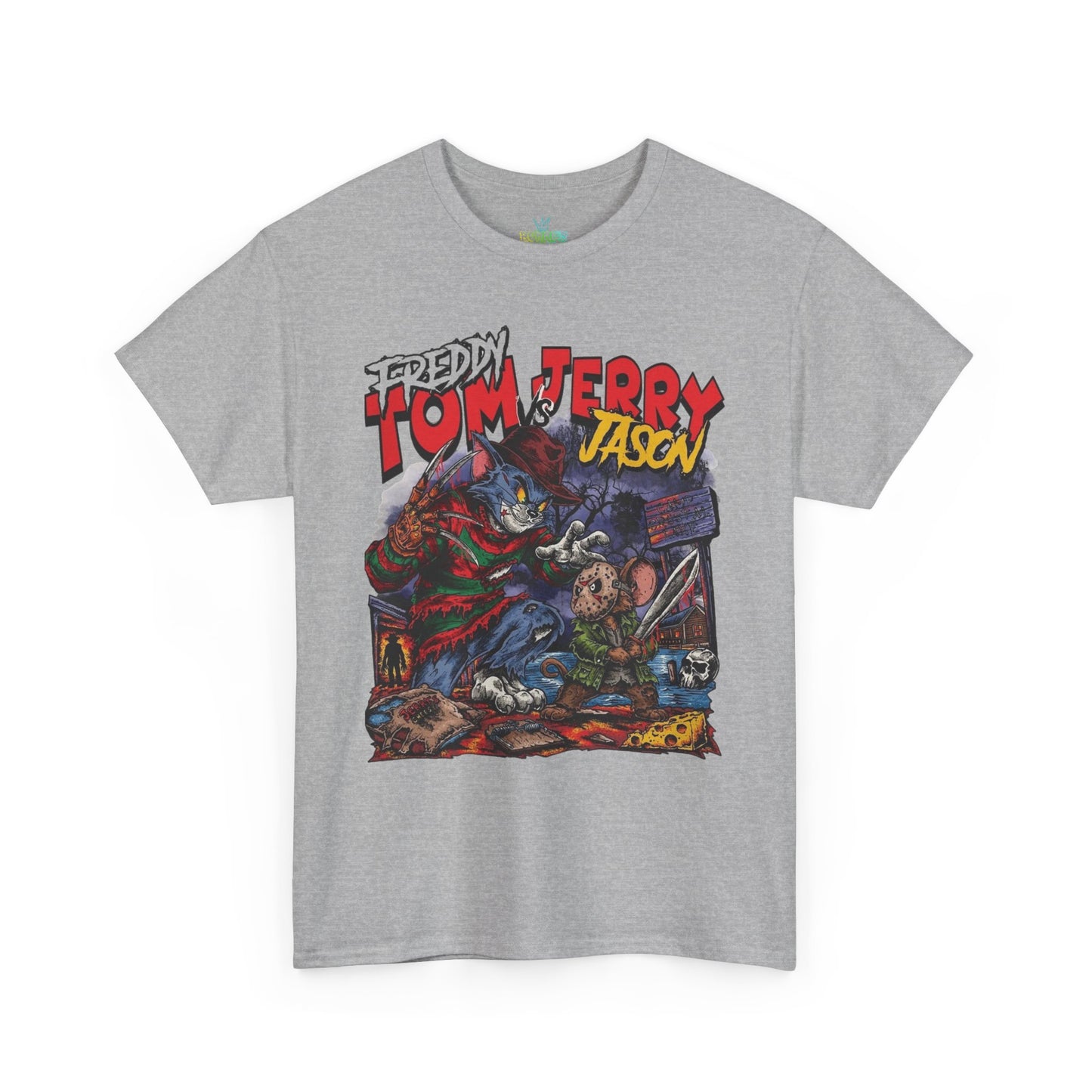 Unisex Freddie Tom, Jerry, Jason Cotton Tee